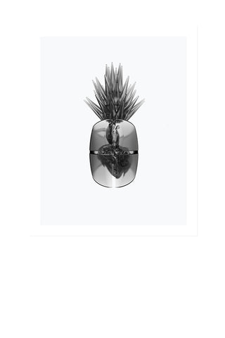Glass Heart Pineapple