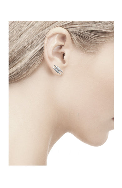 Mini Repeller Earrings Matte